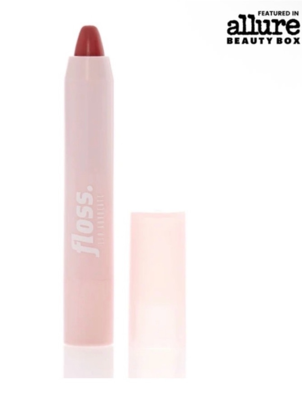 Floss Lip Advocate Sheer Lip Tint Crayon in “Your Honor”